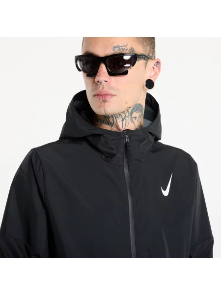 Běžecká bunda Nike AeroSwift Storm-Fit Aerogami black/summit white černá