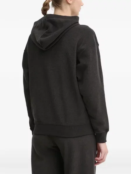 Hanorac cu glugă Puma cu broderie negru