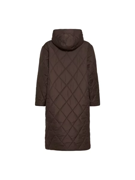 Parka Ichi brązowa