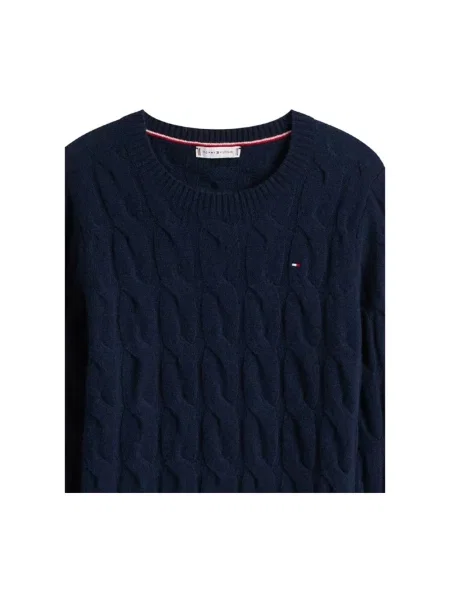 Tommy Hilfiger Sweter granatowy
