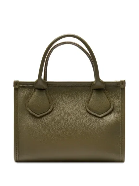Geanta de piele Lancel din piele verde