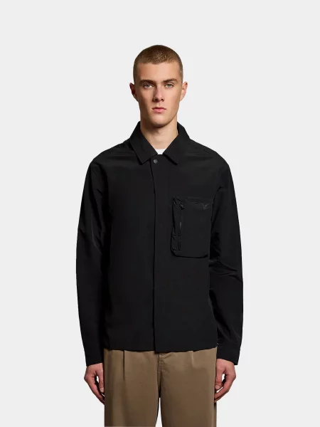 Сорочка повсякденна Lyle & Scott чорний