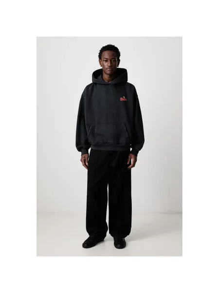 Bluza z kapturem Rhude z kapturem czarna