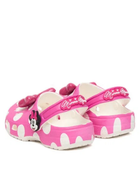Crocs Šľapky Kids Minnie Mouse Classic Clog ružová