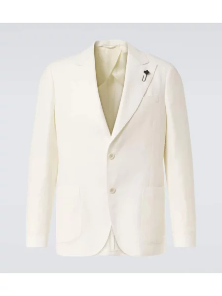 Sacou Lardini de lână alb