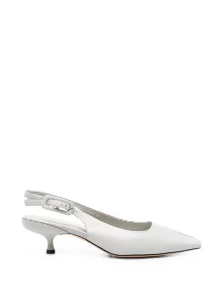 Pantofi cu toc Sergio Moretti Firenze slingback gri