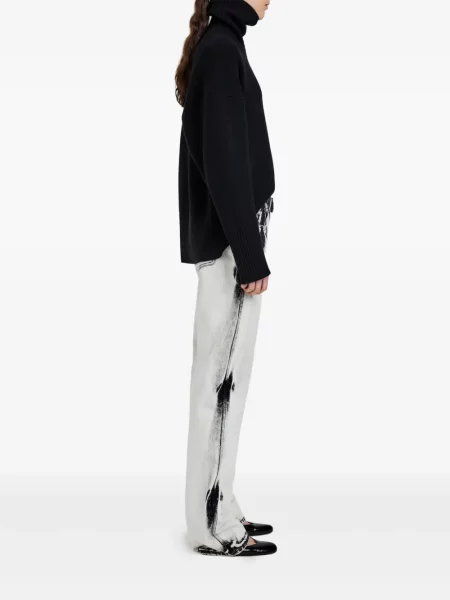 Blugi drepți Proenza Schouler alb