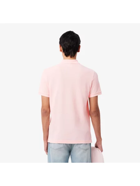 Поло Lacoste розовое