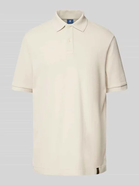 Koszulka polo z z detalem z logo G-star Raw białe