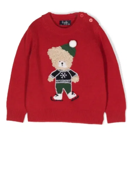 Sweter dziecięcy Il Gufo czerwony