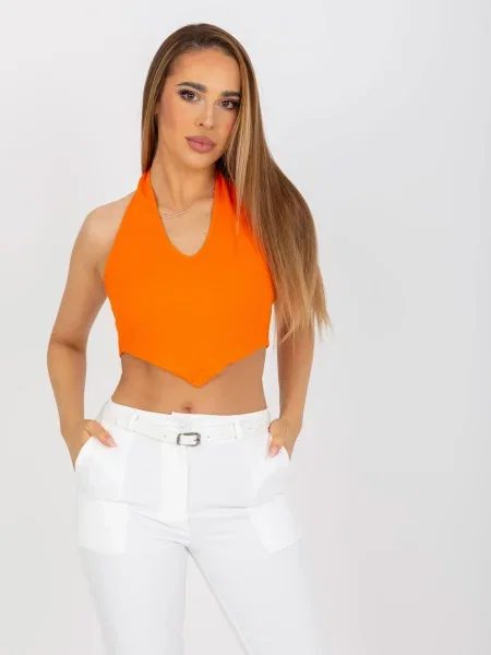 Блуза Fashionhunters оранжево