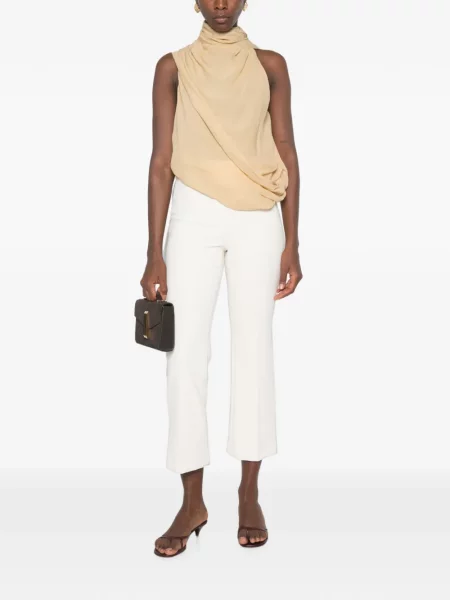 Decupat pantaloni Elisabetta Franchi cu autograf