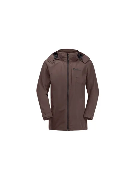Geacă Jack Wolfskin maro