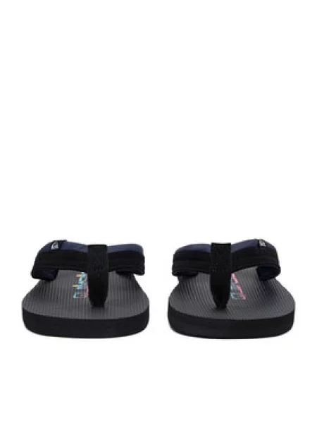 Šlepetės per pirštą Quiksilver EO-QUILTED DUNE juoda