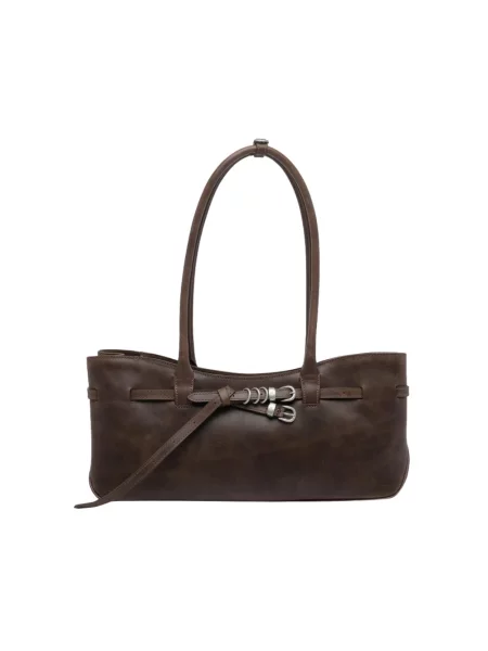 Torebka Marge Sherwood z przetarciami brązowa