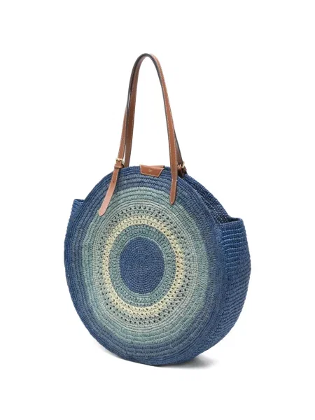 Geantă de mână Anya Hindmarch cu funde albastru