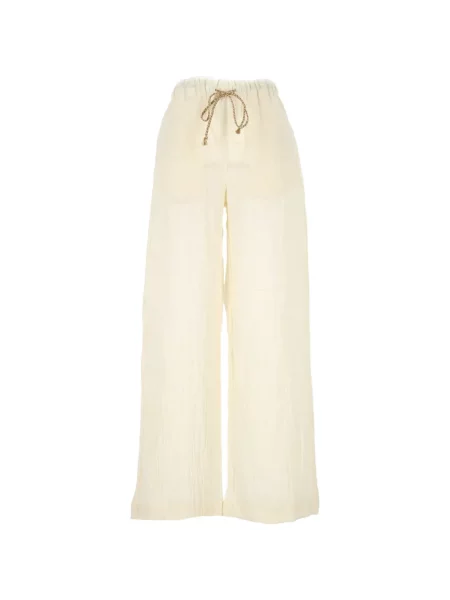 Pantaloni 120% Lino cu cordon