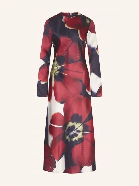 Ted Baker Sukienka Satynowa Neerah blau biała