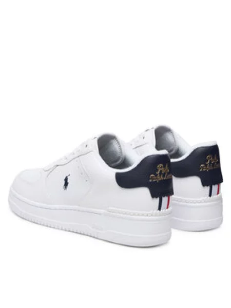 Sneakersy Polo Ralph Lauren Masters Ct Rib biela