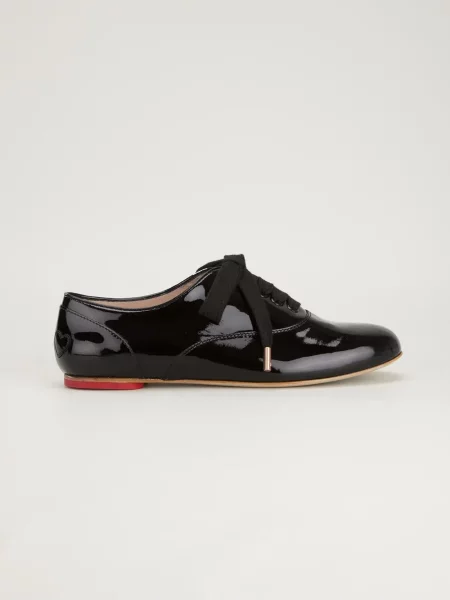 Oxford Hogan din piele negru