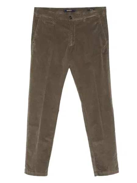 Pantaloni 40 Weft de catifea cord gri