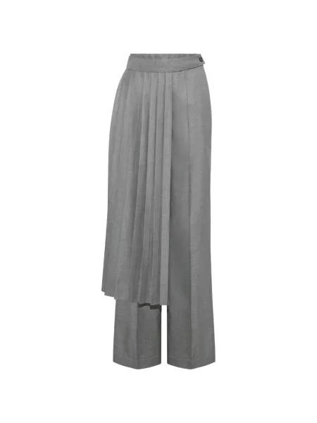 Pantaloni Adam Lippes gri