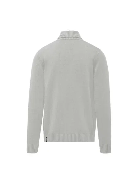Sweter z golfem Bomboogie do golfa szary