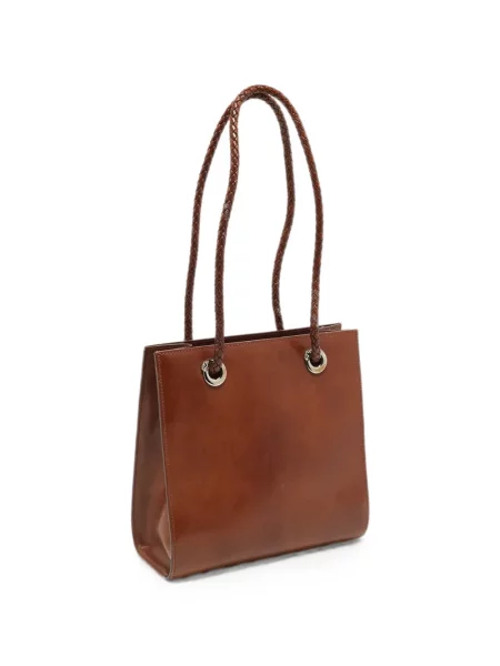 Geantă shopper Cartier țesută maro