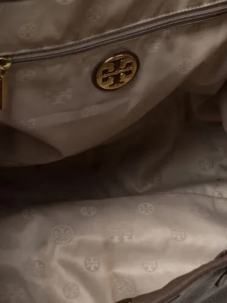 Geanta de piele Tory Burch din piele maro