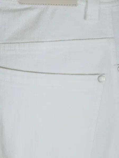 Szerokie jeansy Brunello Cucinelli białe