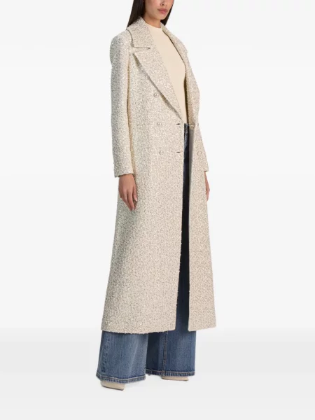 Palton Alice + Olivia cu două rânduri de nasturi