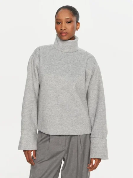 Bluză cu gât Francisca gri