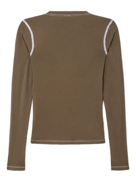 Lung tricou Re/done maro