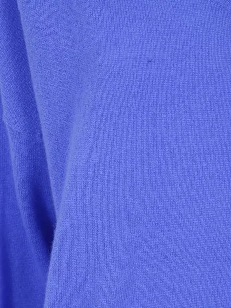 Кашмирен пуловер Absolut Cashmere с V-образно деколте синьо