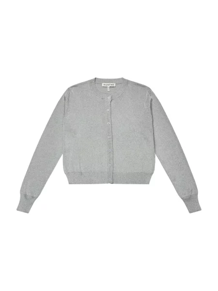 MUNTHE kardigan PARLI lekki szary