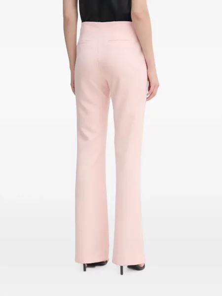 Pantaloni Gaudi evazate roz