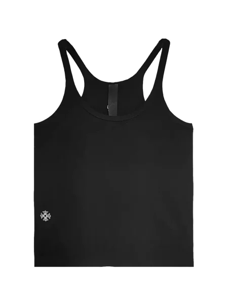 Cămașă Chrome Hearts cu broderie cu motiv cu inimi negru