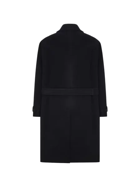 Palton Prada de lână negru