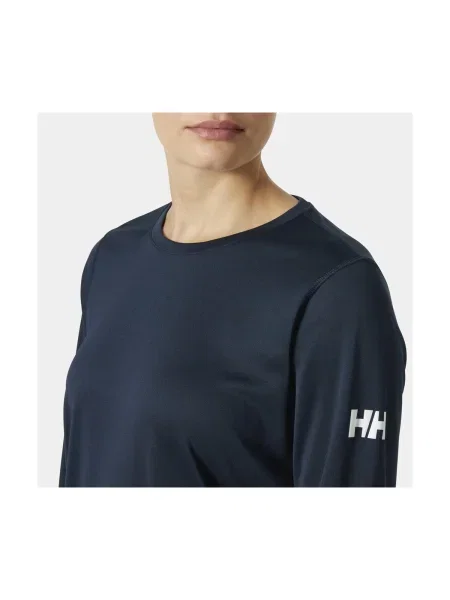 Tricou mânecă lungă Helly Hansen albastru