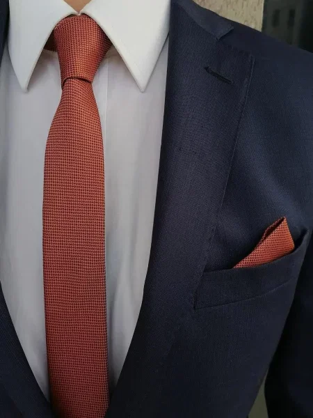 Cravată Dewberry portocaliu