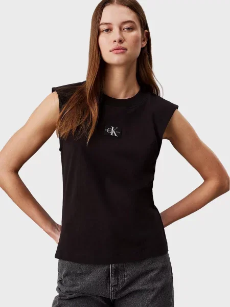 Топ Calvin Klein Jeans чорний