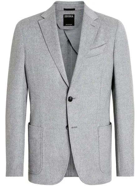 Sacou Zegna din cașmir gri