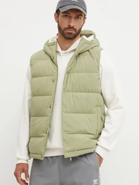 Vestă din puf Adidas verde