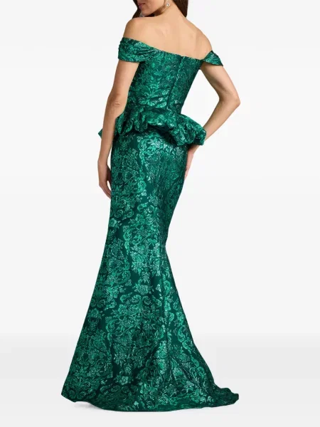 Rochie maxi Tadashi Shoji verde