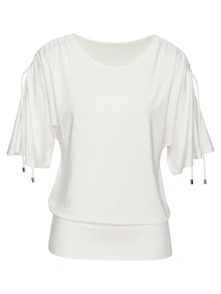 LASCANA Tricou deschis bej