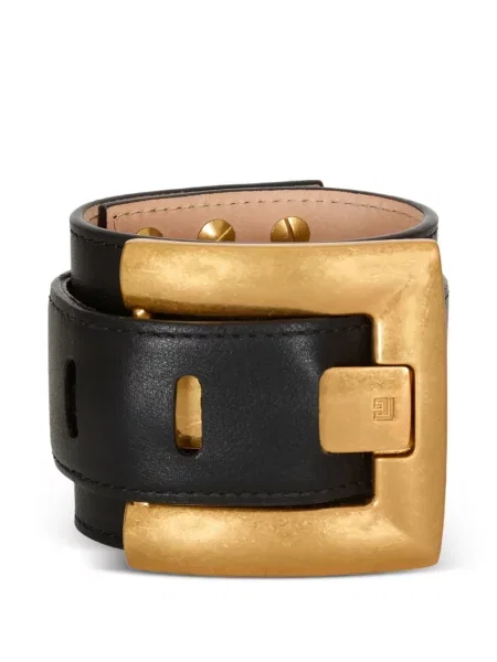 Brăţară Balmain din piele negru