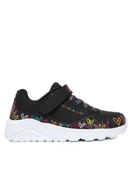 Снікерcи Skechers Uno Lite BKMT чорний