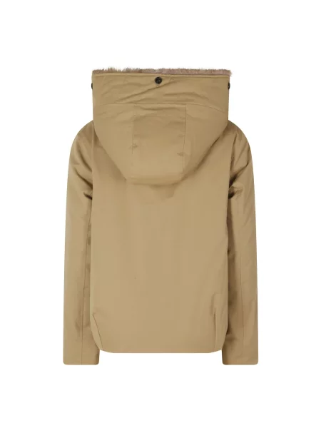 Parka Woolrich beżowa