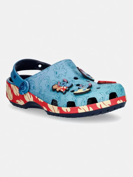 Crocs natikači Classic Stitch Multi Clog modra
