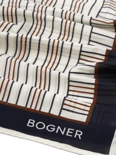 Fular Bogner alb